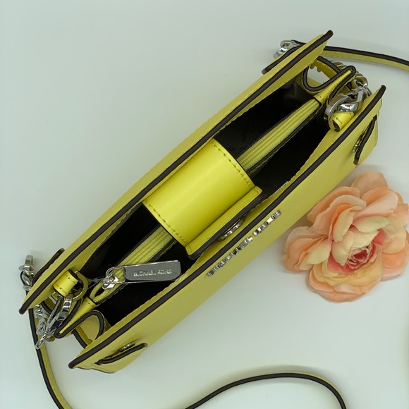 MICHAEL KORS RAYNE SM CROSSBODY SUNSHINE - Picture 3 of 16